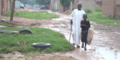 Le vieux Harouna : Aveugle et mendiant depuis plus de 40 ans