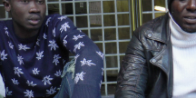 Tiémoko et Kalilou, sans abris ivoiriens à Paris